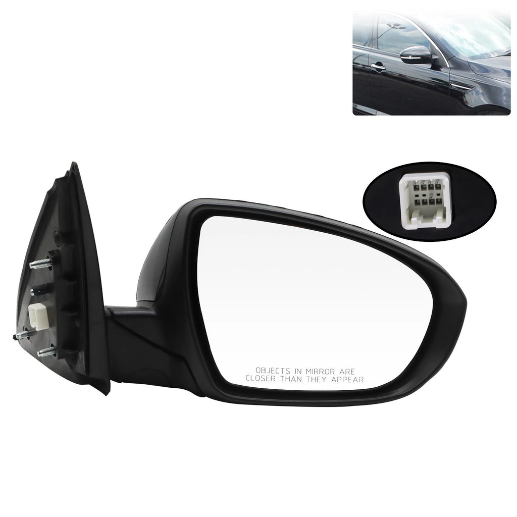 Passenger Right Side Mirror w/ Turn Signal for Kia Optima (2011–2013)