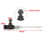 Hydraulic Clutch Cable & Brake Pump Cylinder for Motorcycle - Black