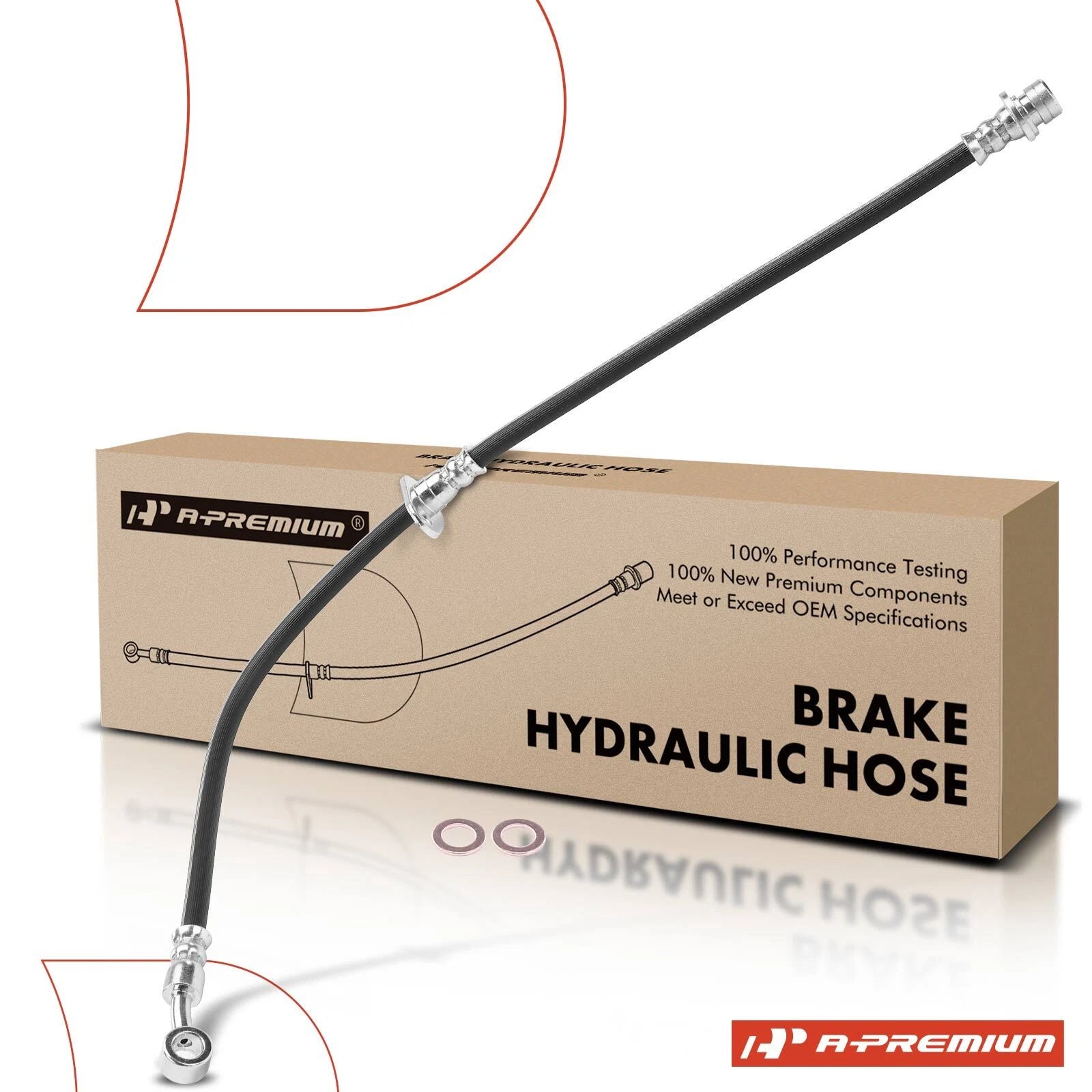 Front Right Brake Hydraulic Hose for Acura Honda Civic (2012–2015)