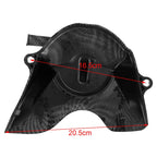 Carbon Front Sprocket Chain Cover Guard for Honda CBR650R CB650R (2019–2021)
