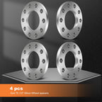 4X 1/2" 5x4.75 Wheel Spacers for Chevrolet Corvette Camaro S10 GMC Jimmy Pontiac