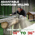 Chainsaw Mill for Portable Use (14"-36" Guide Bar)