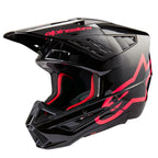 Alpinestars M5 Off-Road Helmet for (2X-Large, Black/Pink) 8306423-1839-XXL