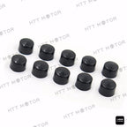 10pcs Allen Socket Bolt Cap Dress Kit for Harley-Davidson (Misc)