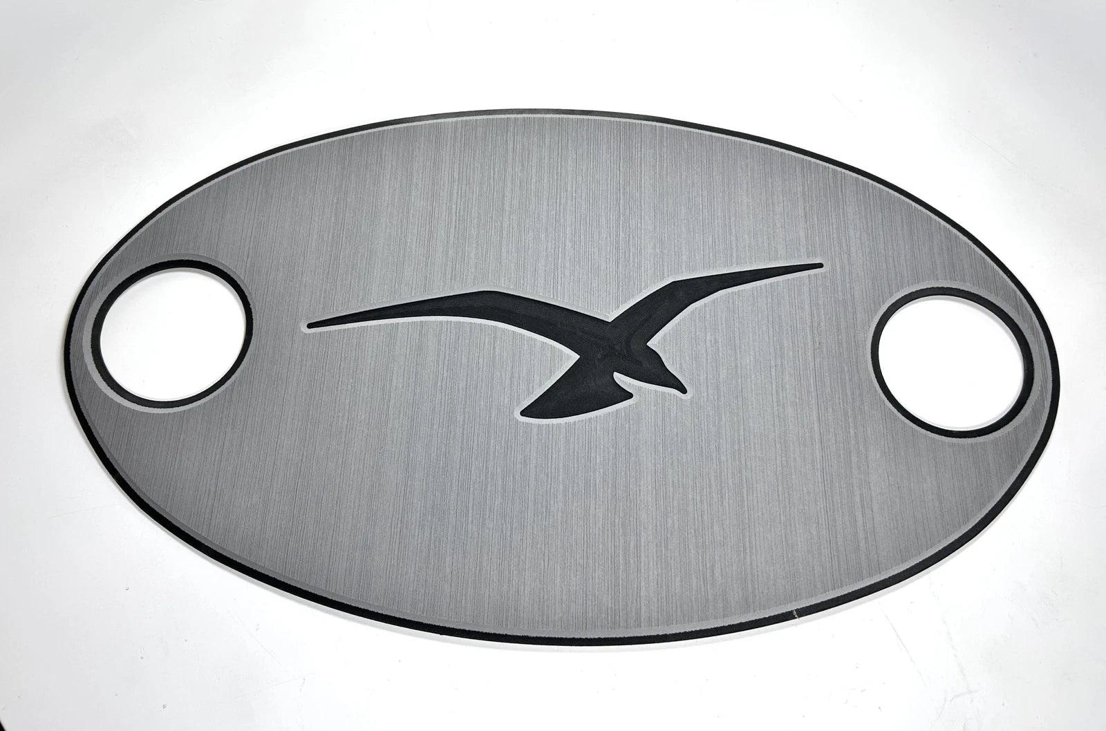 Proline Oval Table Top Grey Inlay for Springfield 18 x 30