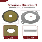 Wet Parking Brake Disk Kit for John Deere Gator A2 A3 M M-Gator AM148465