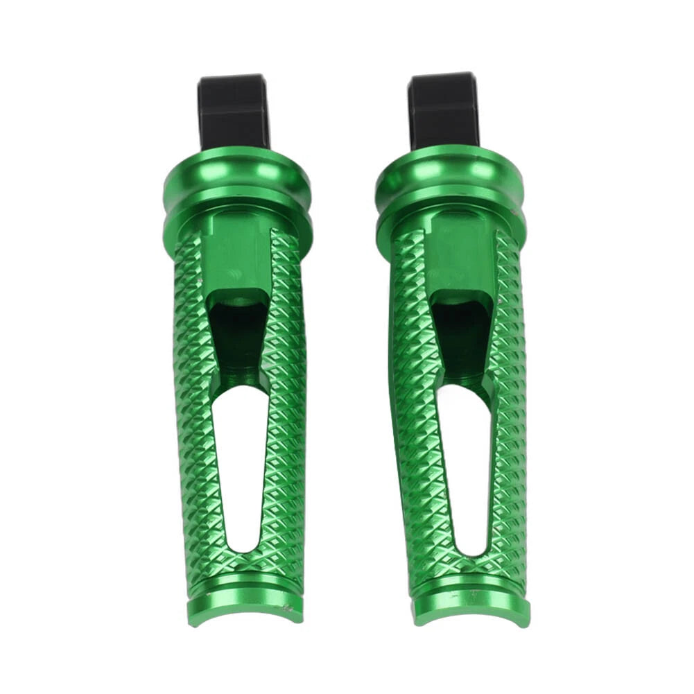 Green Foot Pegs Rear Passenger Footrests for Suzuki GSXR600/750/1000 (2006–2023)