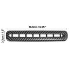 2pcs Carbon Fiber Door AC Outlet Vent Cover for Dodge Challenger (2015–2019)
