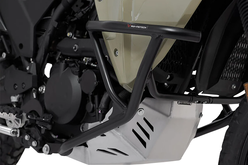 SW-MOTECH Crash Bar Set for Kawasaki KLR 650/S (2018–2023) - Black
