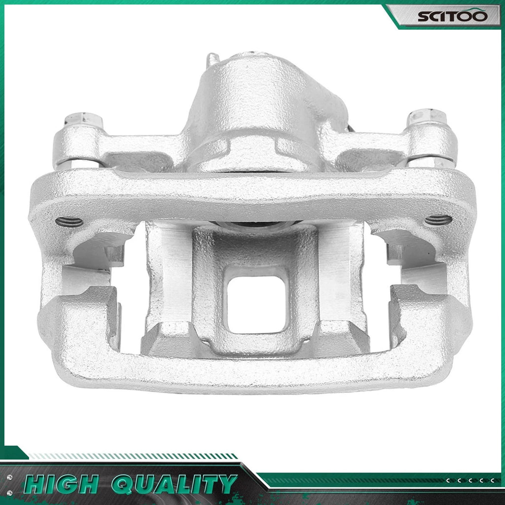 Rear Left Brake Caliper w/Bracket & Ceramic Pads for Kia Soul (2010–2013)