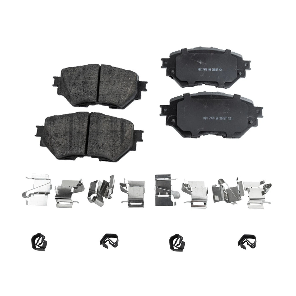 Front Brake Disc and Pad Kit for Mazda 3 (2014–2018) Ceramic