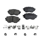 Front Brake Disc and Pad Kit for Mazda 3 (2014–2018) Ceramic