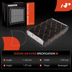 Engine Air Filter for Kia Niro (2023-2024) L4 1.6L