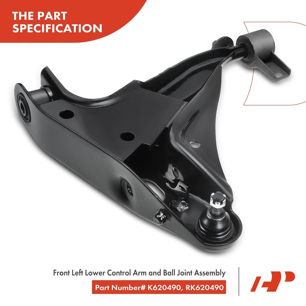 12x Front Wheel Bearing Control Arm Ball Joint Kit for Ford Explorer (2002-2010)