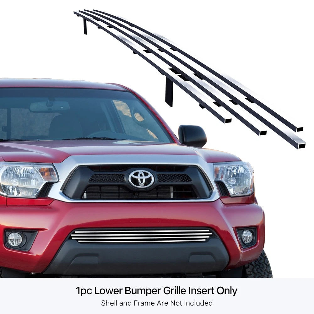 Stainless Chrome Billet Grille Insert for Toyota Tacoma (2012-2015)