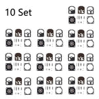 Set of 10 Carburetor Diaphragm Kit for Echo CS280E CS280EP (C1S-K1D RB-5 RB-7)