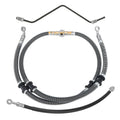 Front Brake Hose Line Pipe Kit for Yamaha Grizzly 450 4x4 (2007–2010)