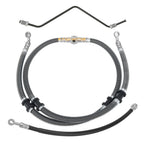 Front Brake Hose Line Pipe Kit for Yamaha Grizzly 450 4x4 (2007–2010)