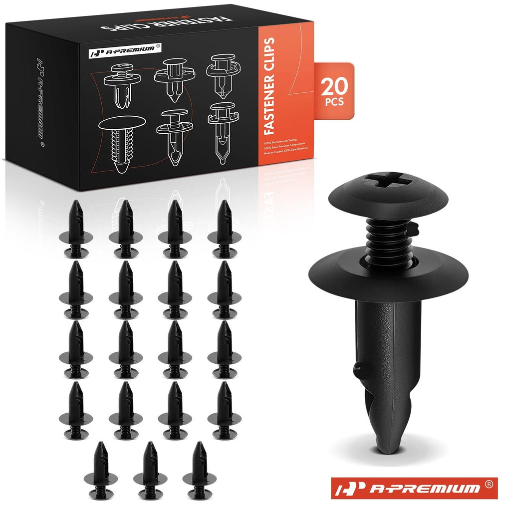 20Pcs Nylon Splash Shield Retainer Clips for Nissan 