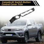 Carbon Fiber Console AC Switch Button Cover Trim for Toyota Tacoma (2016–2023)