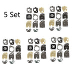 Set of 5 Carburetor Repair Diaphragm Kit for Shindaiwa C350 B450 B452 (99909-451 P05)
