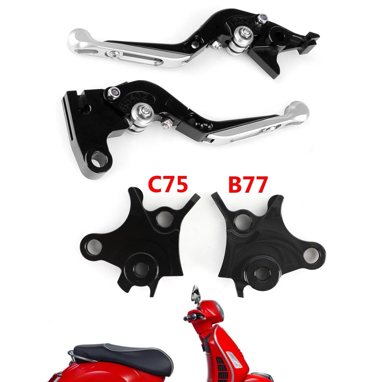 Adjustable Clutch Brake Lever for BMW R1200GS Adventure (2014–2018) T9