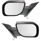 Set of 2 Power Mirrors for Nissan Titan (2011–2015) Chrome Folding
