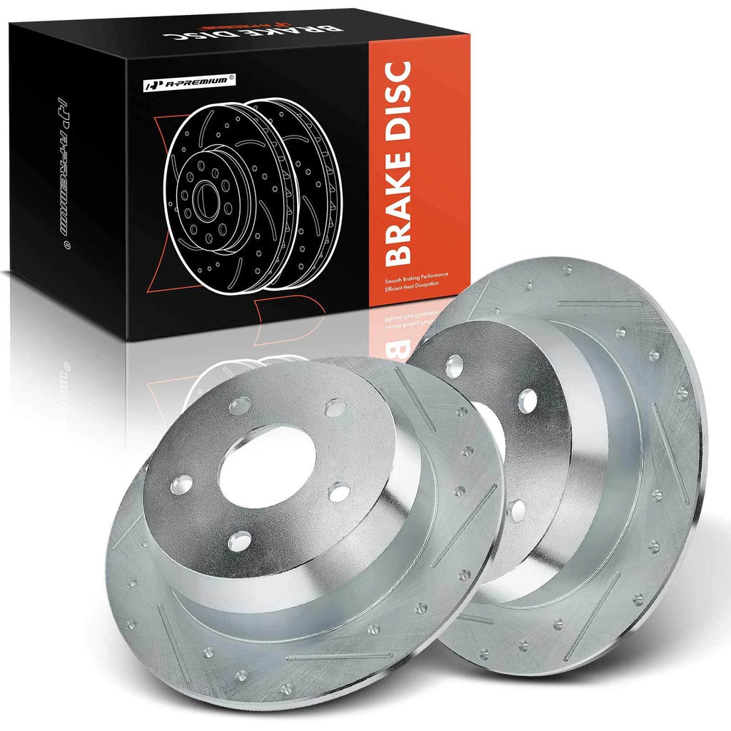 Drilled Brake Rotors for Jeep Grand Cherokee (1999–2004)
