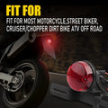 Red LED Running DRL Rear Brake Stop Tail Light for Universal Motorcycle