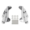 Chrome 4 Point Docking Hardware Kit for Harley Touring Electra Glide (2009–2013)