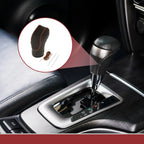 1Pc Gear Shift Knob Cover for Ford Fusion (2013–2016) Black Brown Faux Leather
