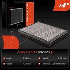 Set of 4 Activated Carbon Cabin Air Filters for BMW 525i 530i (2001–2003)