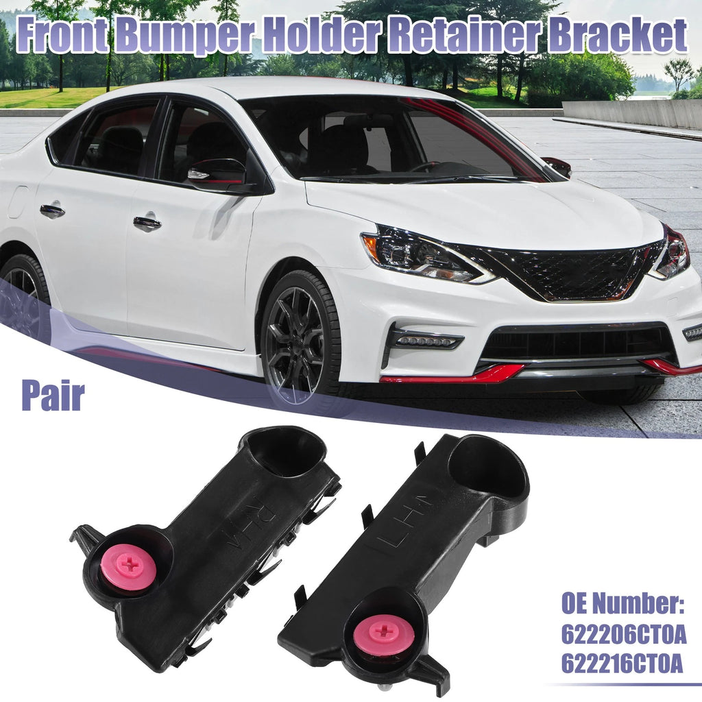 1 Pair Front Bumper Mounting Bracket for Nissan Altima (2019–2020)