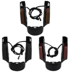 Rear Fender Fascia LED Light for Harley Touring (2014–2024) - Red/Smoke/Orange Lens