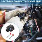 2 Pin Electronic Connector Sensor Plug for Buick Regal LaCrosse 