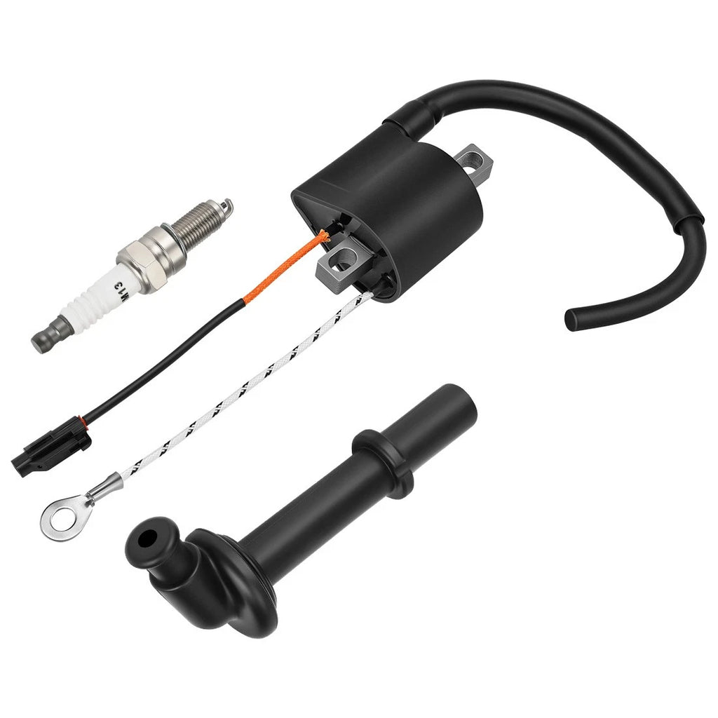 Ignition Coil + Cap w/ Spark Plug for Kawasaki KX250 KX250F KX450 KX450F (2004–2023)