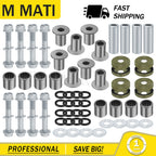 Upper & Lower A Arm Bushing Bearing Bolt for Suzuki Quadsport Z400 (2003–2008)