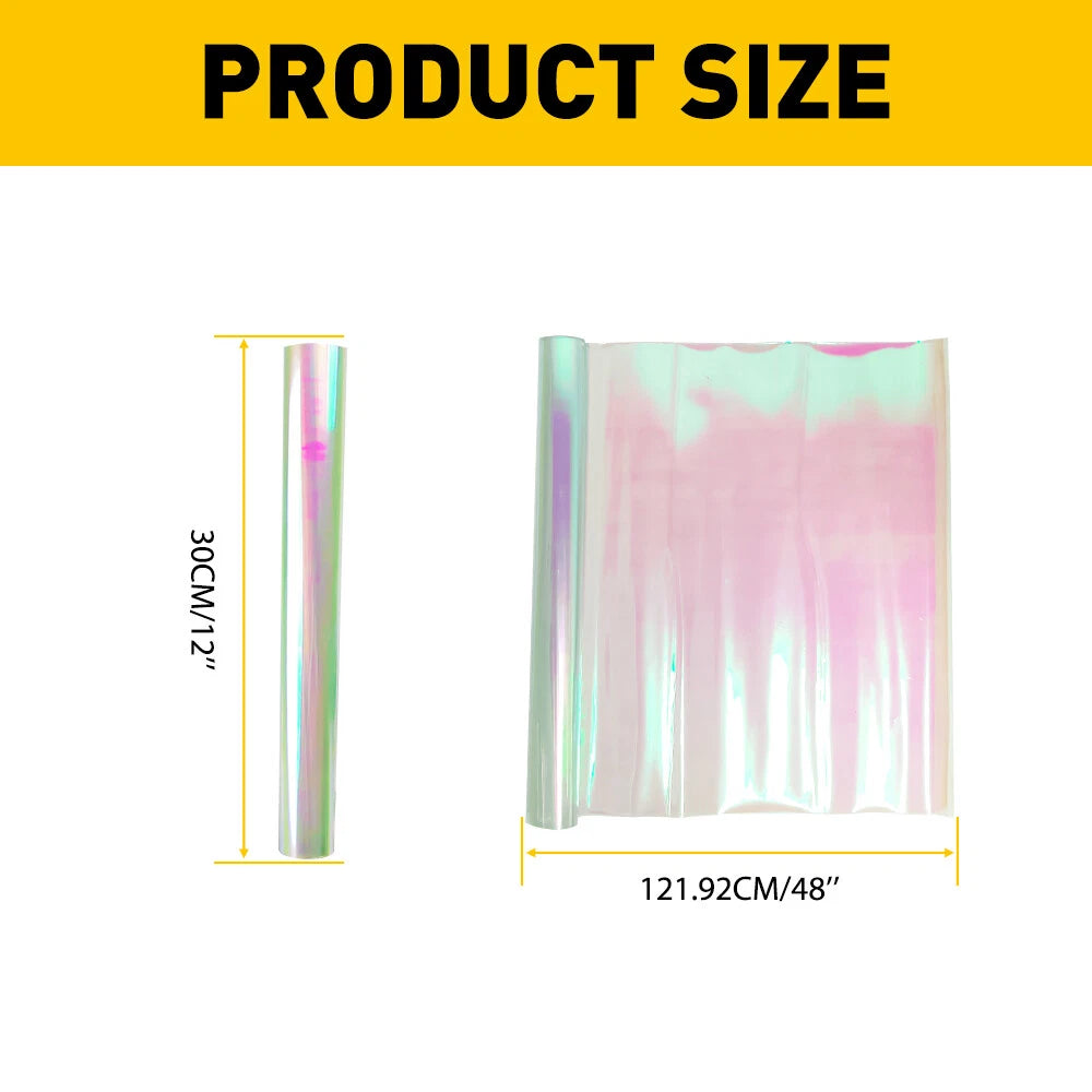 12" x 48" Gloss Headlight Tint Film for Universal Vehicles