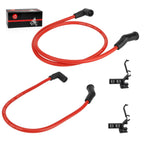 Set of 2 Spark Plug Wires Caps for Freewheeler FLRT (2015–2016) 31600107 32014-09A