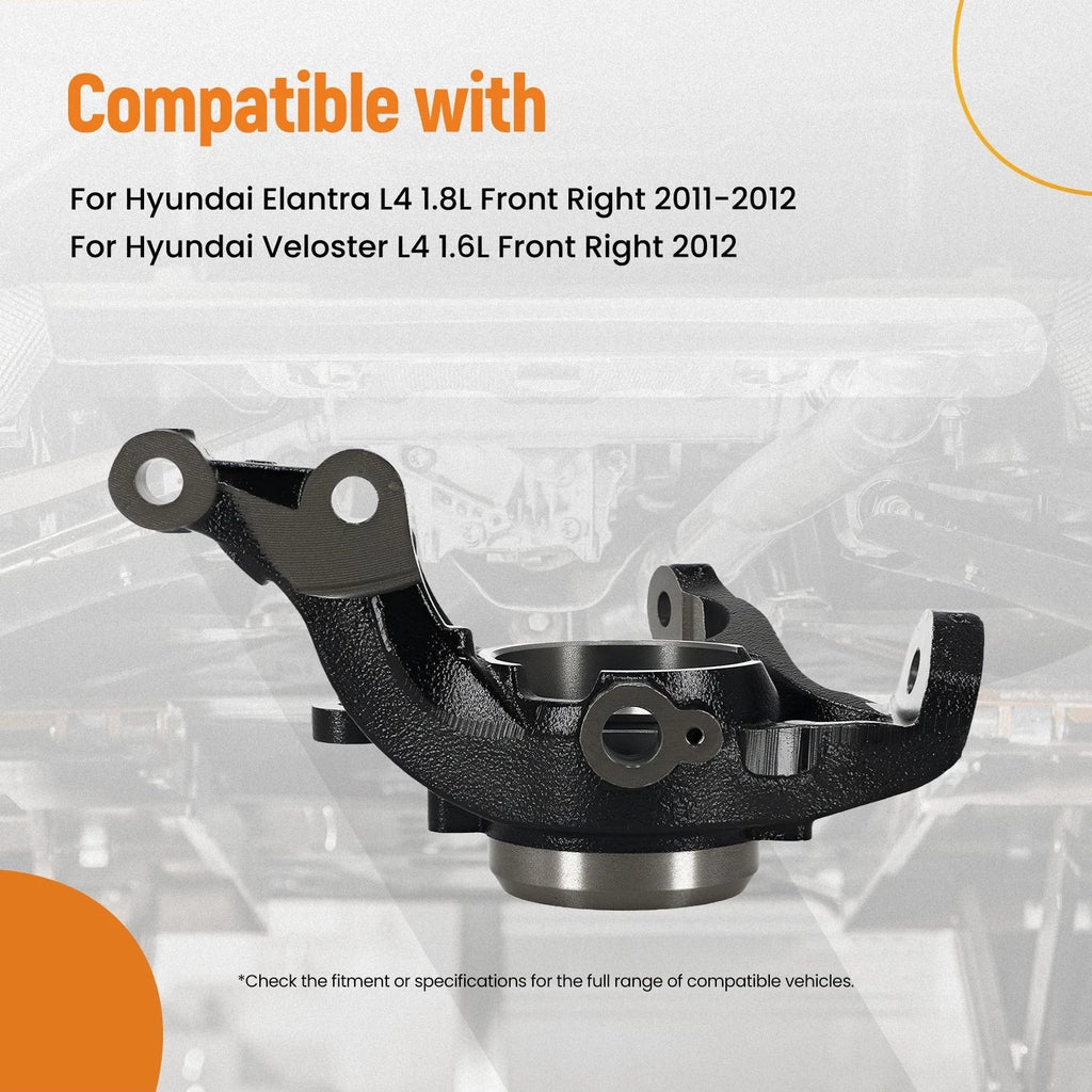 Front Right Steering Knuckle for Hyundai Elantra (2011–2012) 698-014 698014