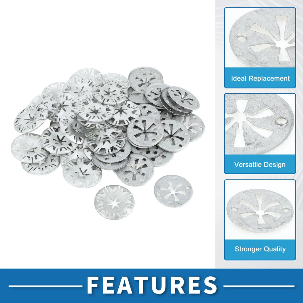 Set of 60 Heat Protection Clamping Discs Washer No.N90796501 for Audi A3 (2015–2024)