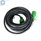 10 Ft Generator Extension Cord 3 Prong Power Cable 30 Amp Adapter Plug