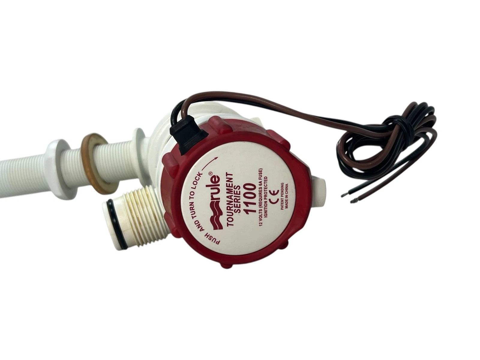 Rule 405C Livewell/Baitwell Pump 1100 GPH 12V for Tournament Series