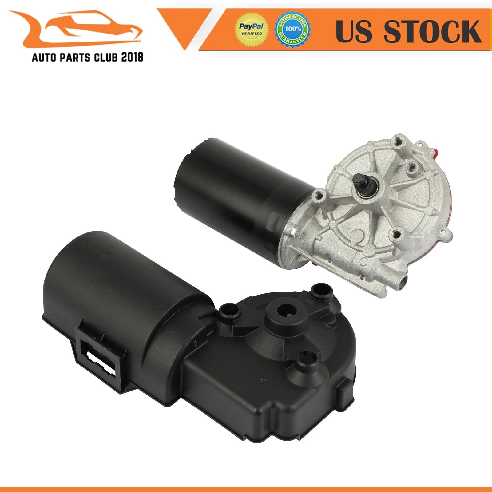 Set of 2 Windshield Wiper Motors for Mercedes-Benz 300CE (1988–1993)