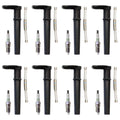 Set of 8 NGK G-Power Platinum Spark Plugs & Denso Coil Boots for Mustang 4.6L V8 (1996–2004)