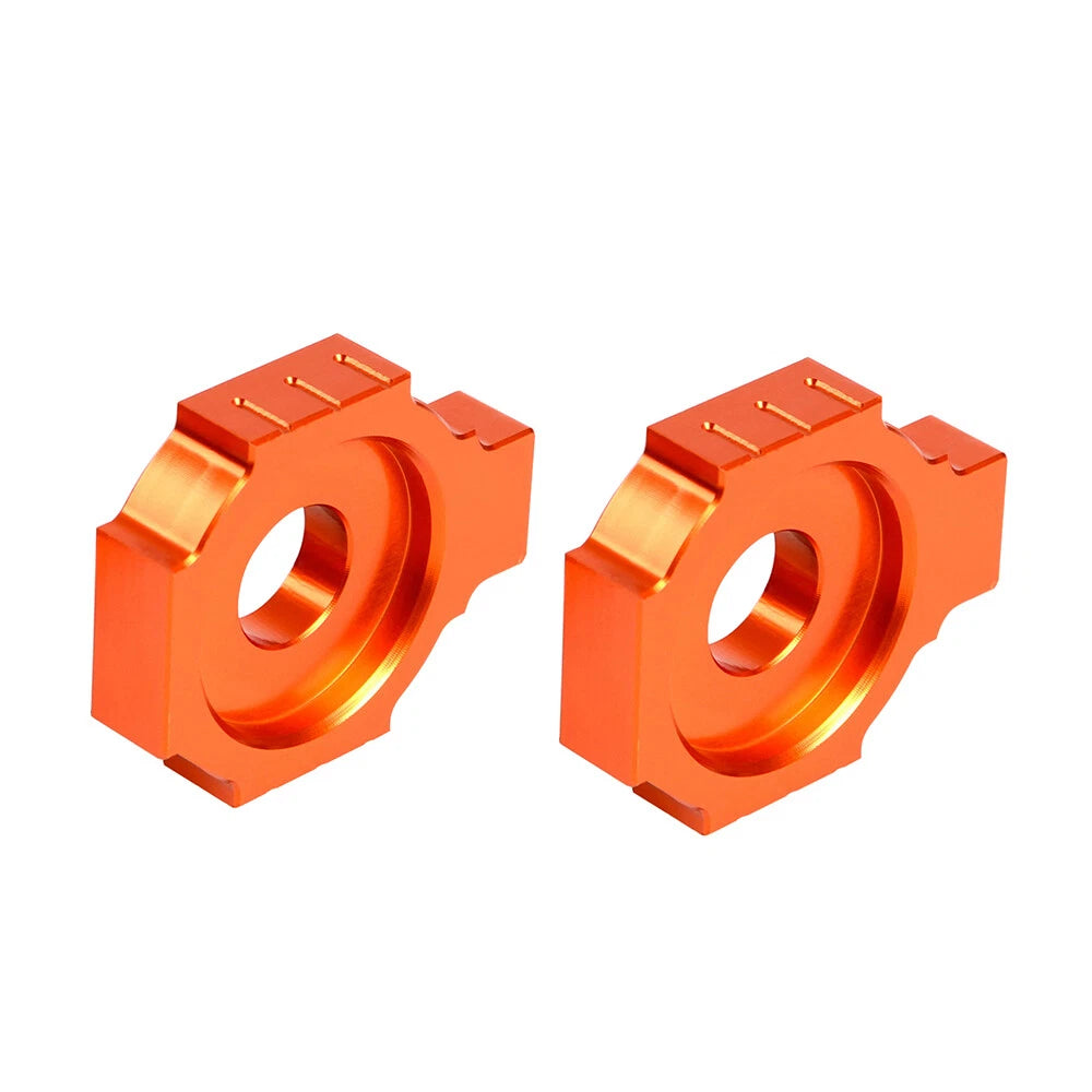 Rear Axle Spindle Chain Adjuster Blocks for KTM RC 125/200/390 Duke (2011–2019)