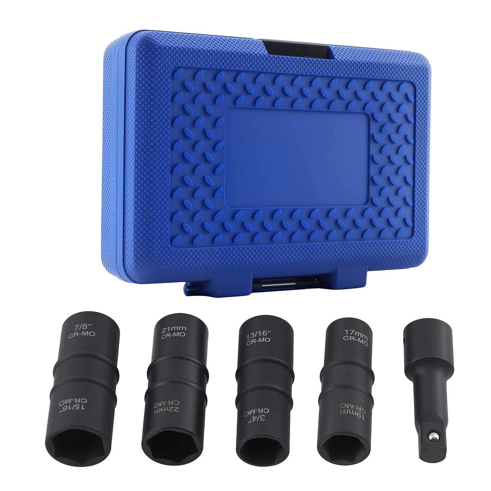 5PC Flip Impact Socket Set 17-22mm for Automotive (Universal)