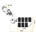 1.25" Short Angled Highway Foot Pegs for Harley (32mm)