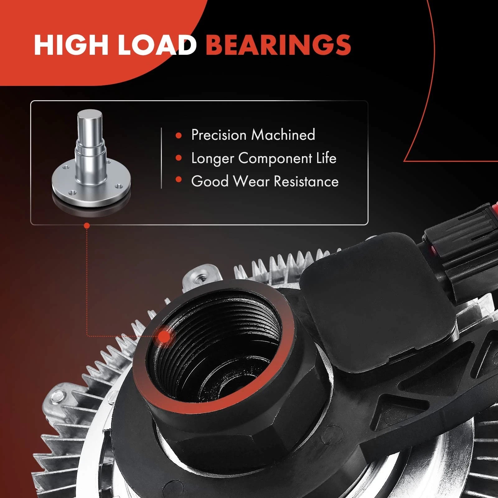 Engine Cooling Fan Clutch for Toyota Tacoma (2005-2015)