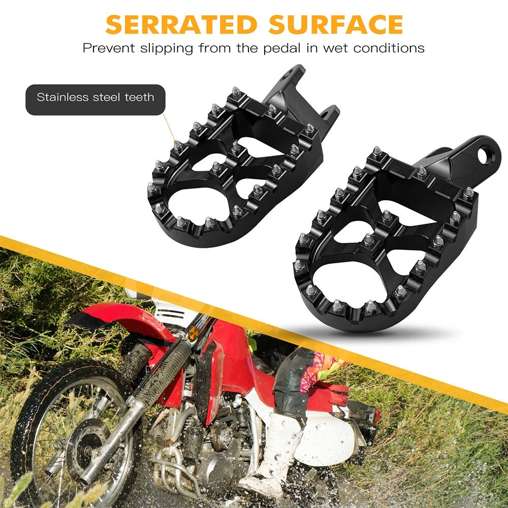 Foot Pegs for Honda XR650L XR650R CR80R CR85R XR250R XR400R 600R